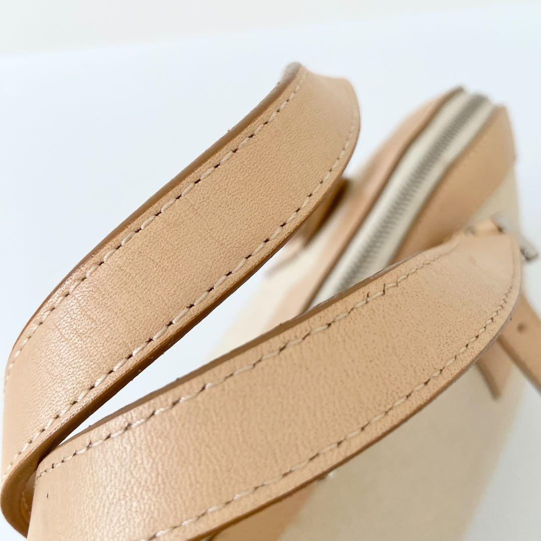 美品　Burberry キャンバス　ノバチェック　ミニボストンバッグ　ハンド