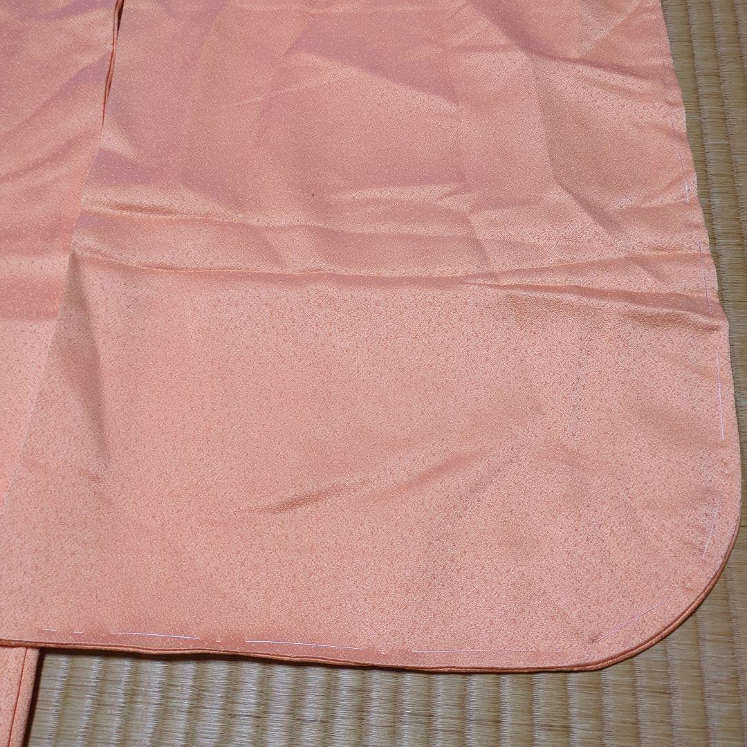 9時までタイムセール新品未使用しつけ糸付き正絹最高級品無地振袖長襦袢付き