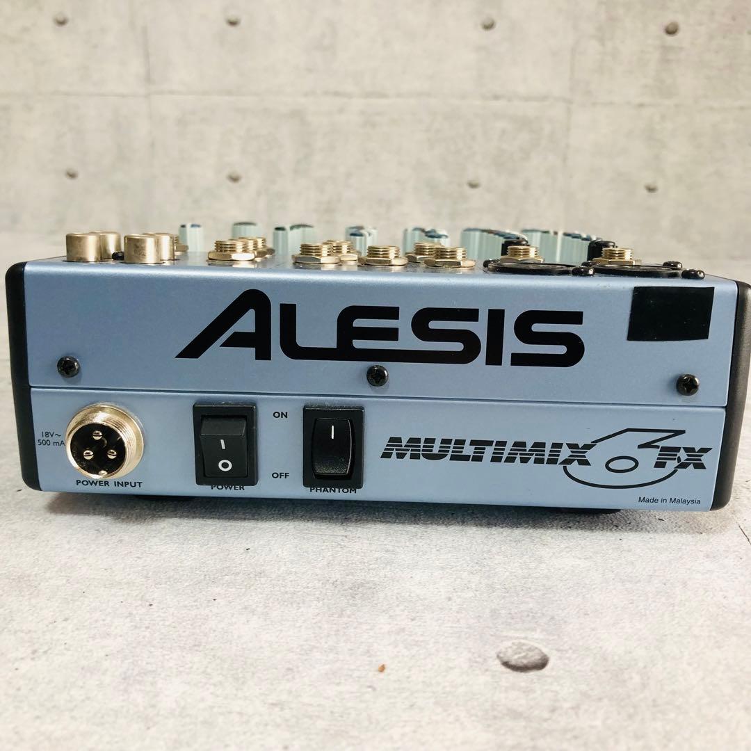 ALESIS MULTIMIX 6FX アナログミキサー 6チャンネル