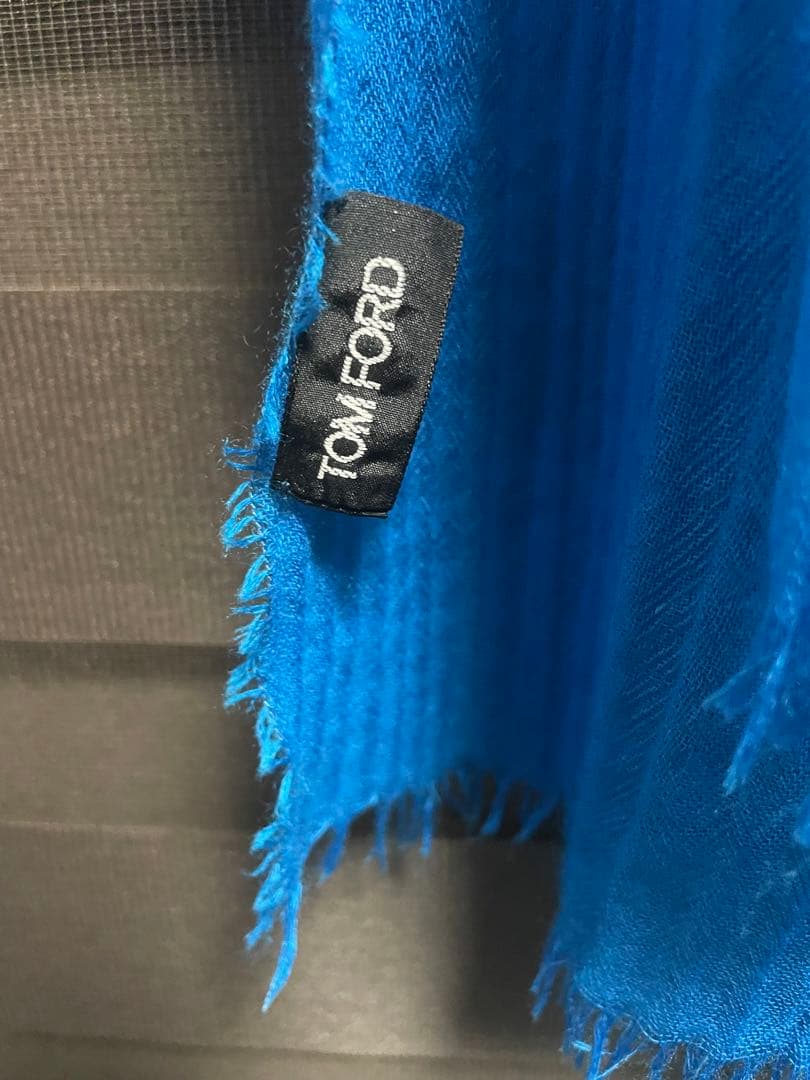 【正規品】TOM FORD トムフォード　ストール　マフラー　カシミヤ　シルク