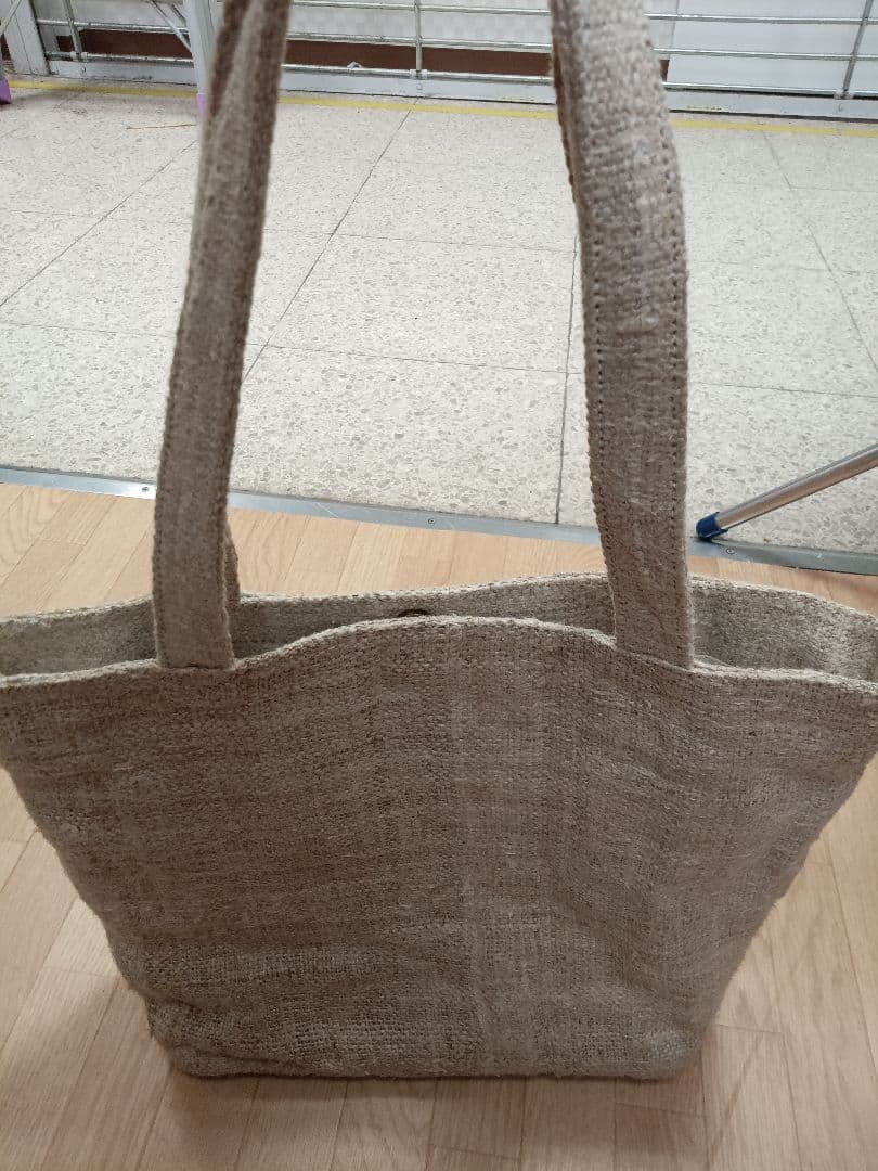 Big bag : ジュート麻でハンドメイド