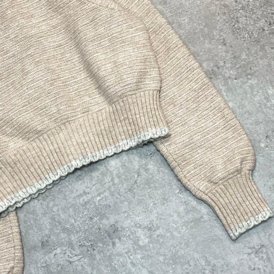 COEL かぎ針 ラメニット ジャケット 24AW 刺繍 アルパカ混