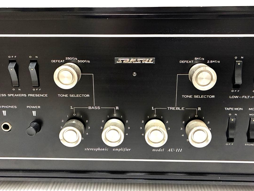 SANSUI/AU-111 真空管プリメインアンプ ジャンク