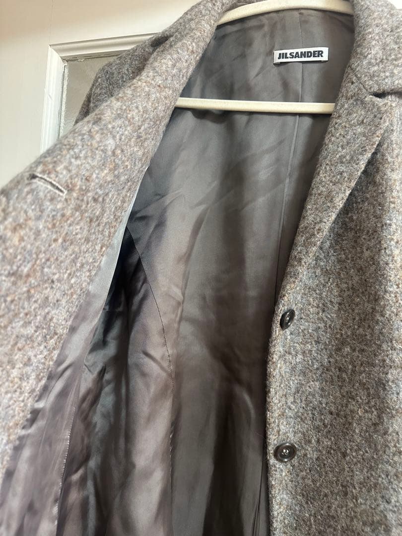 JIL SANDER アルパカ95% ハーフコート ドイツ製 サイズ40