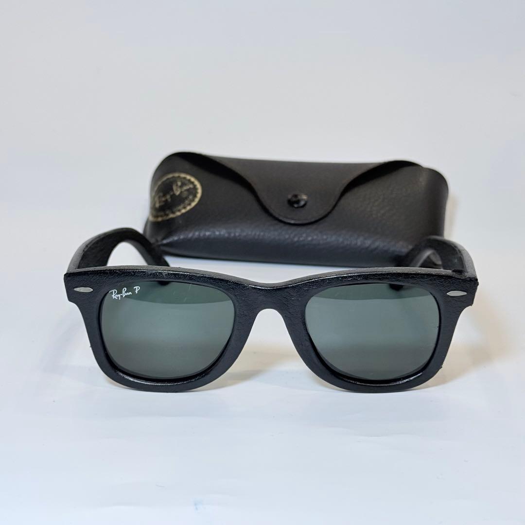 m*i様 Ray-Ban RB2140QM Wayfarer Leather レ