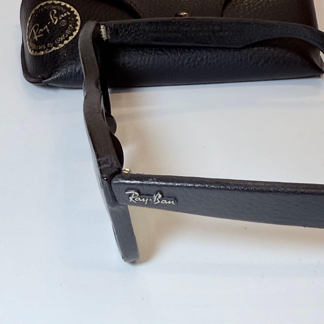 m*i様 Ray-Ban RB2140QM Wayfarer Leather レ