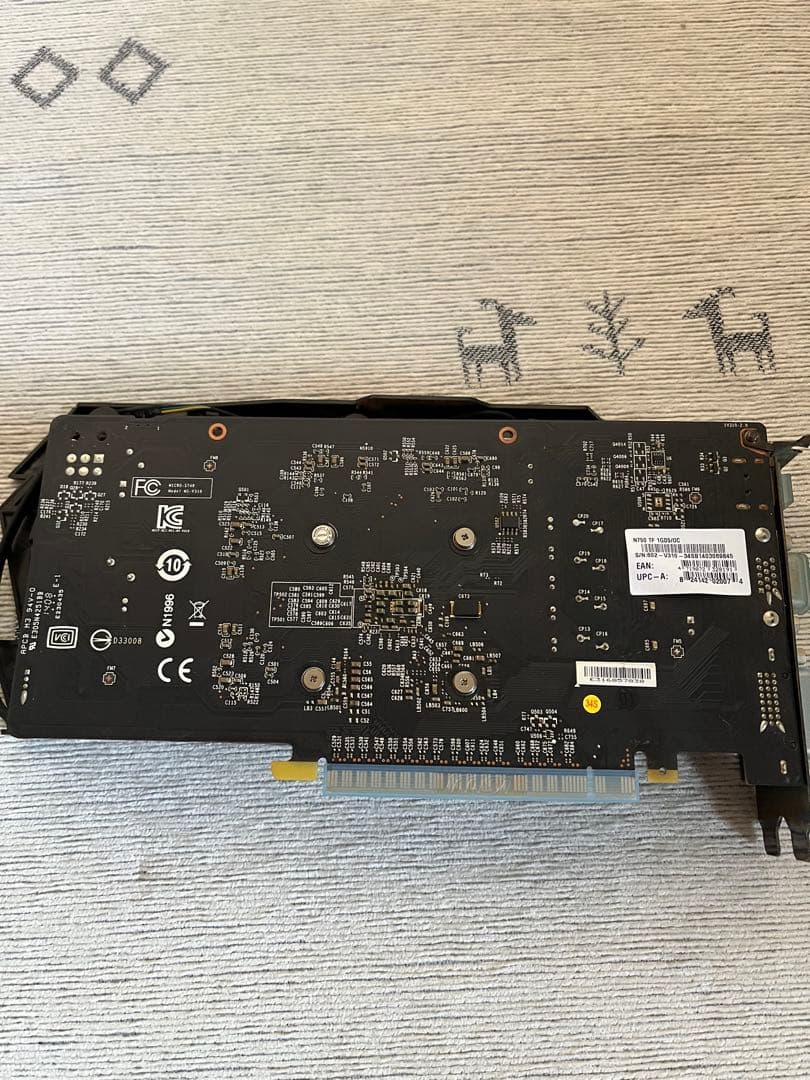 ASUS GTX1050 2GB MSI GTX750 1GB セット