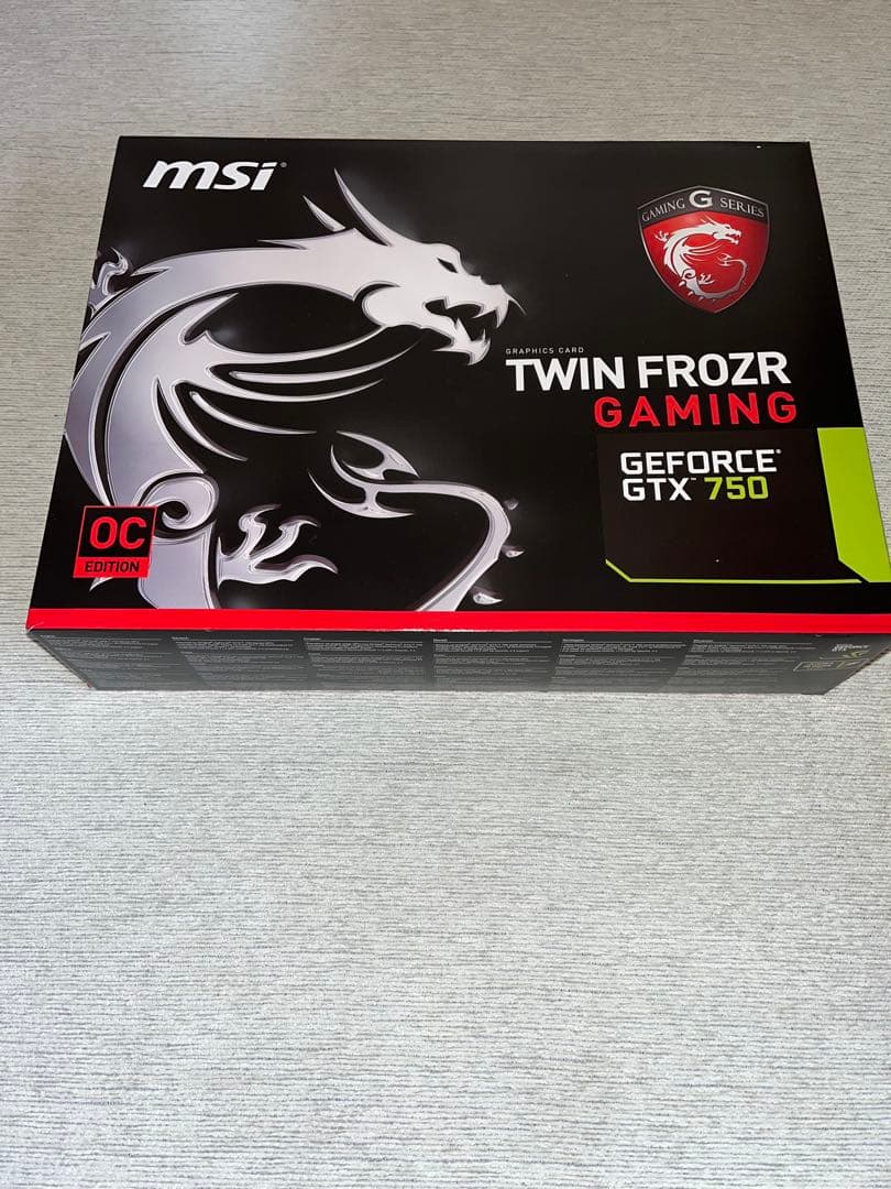 ASUS GTX1050 2GB MSI GTX750 1GB セット