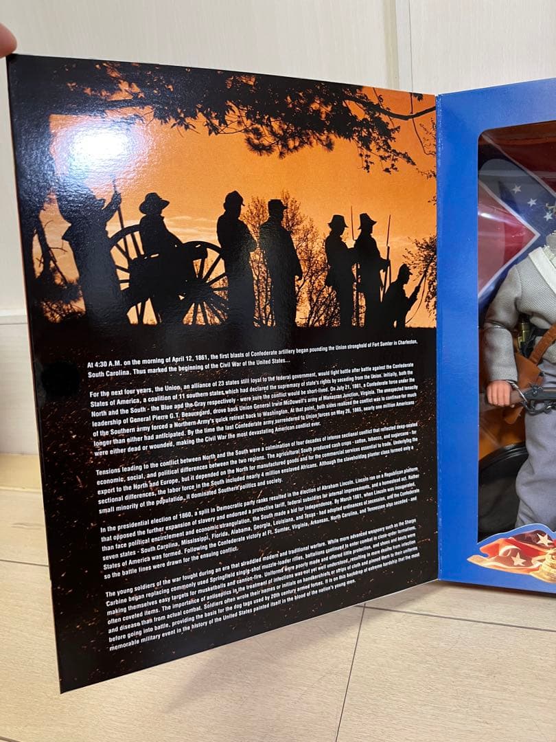 【未開封】G.I.JOE CIVIL WAR ARMY OF VIRGINIA