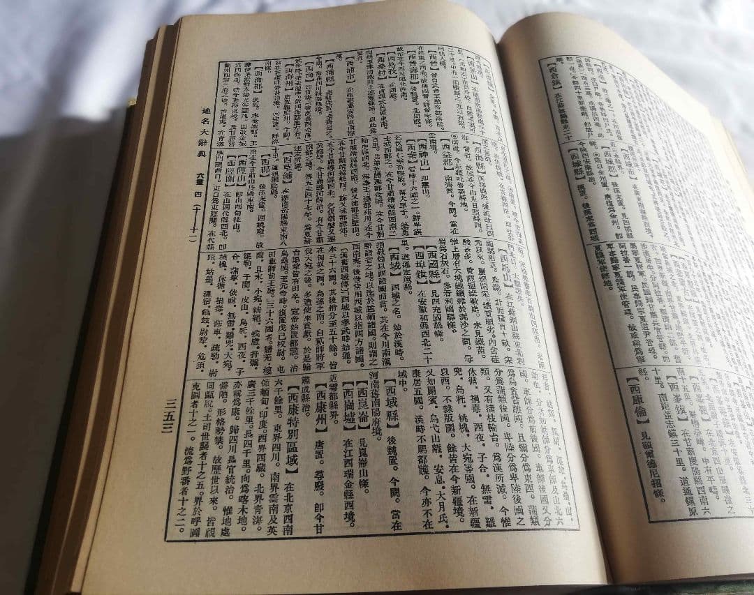 中国語 中国古今地名大辞典 商務印書館 古書 アンティーク