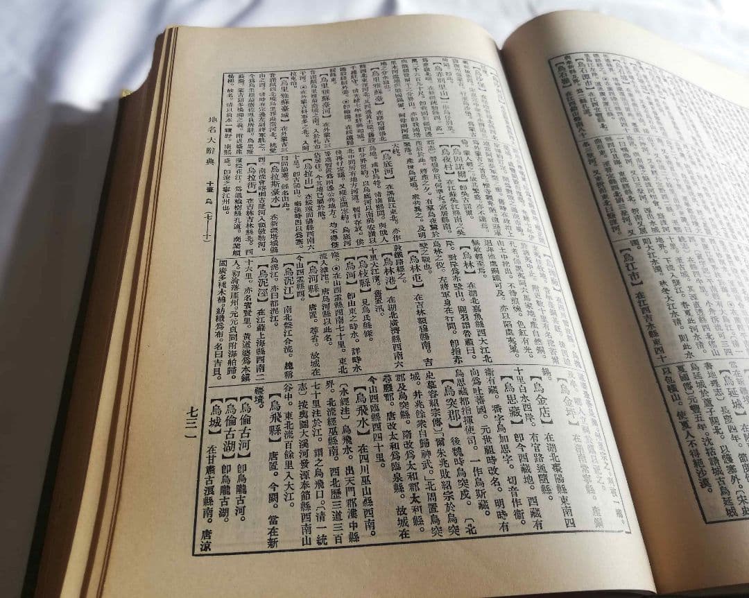 中国語 中国古今地名大辞典 商務印書館 古書 アンティーク