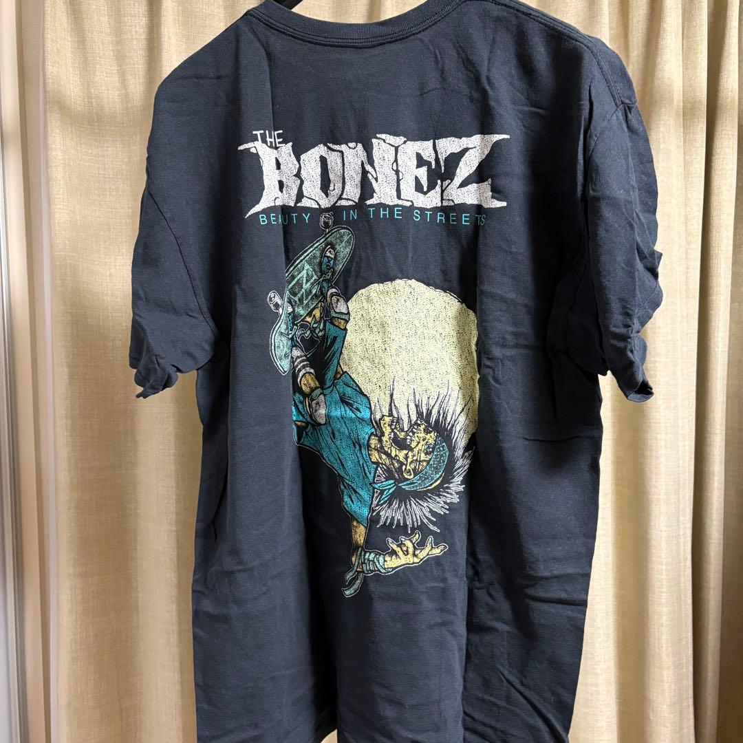 the bonez damaged skate tee tシャツ　XL