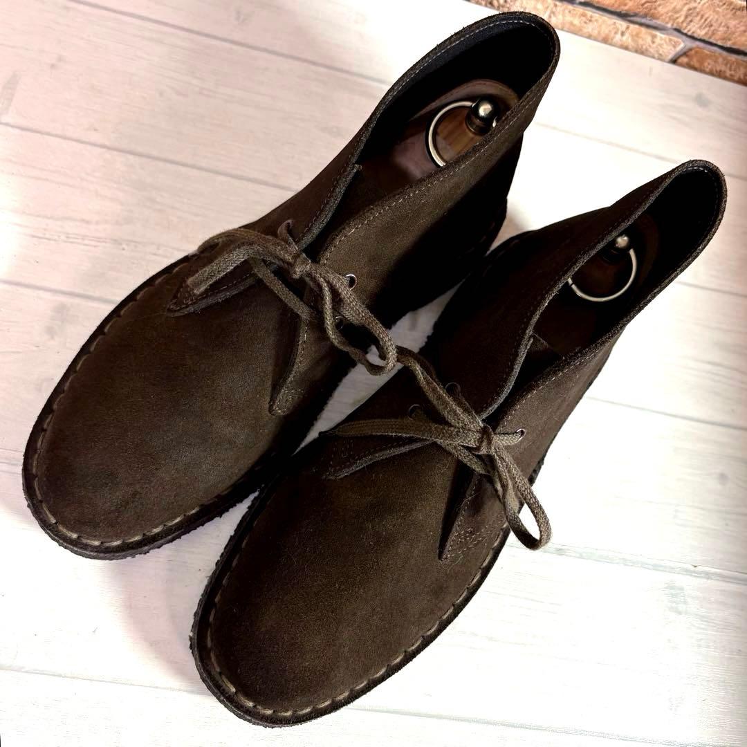 美品■クラークス■チャッカブーツ✨デザートブーツ イングランド製 スエード