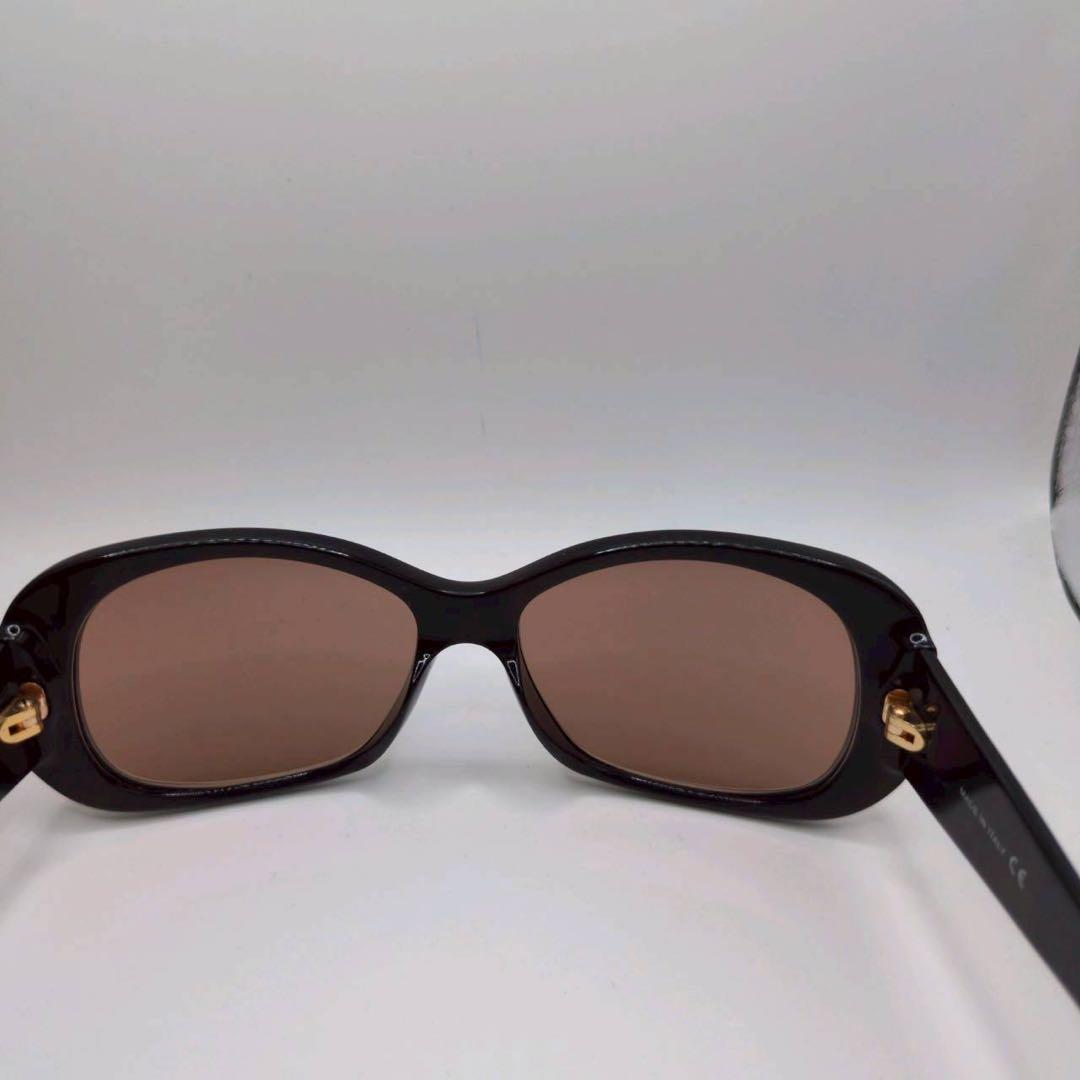 レア　CHANEL シャネル サングラス 度付き　ココマーク　カメリア　ブラック