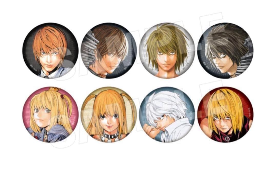 DEATH NOTE マット缶バッジ ミサミサ ポップアップストア