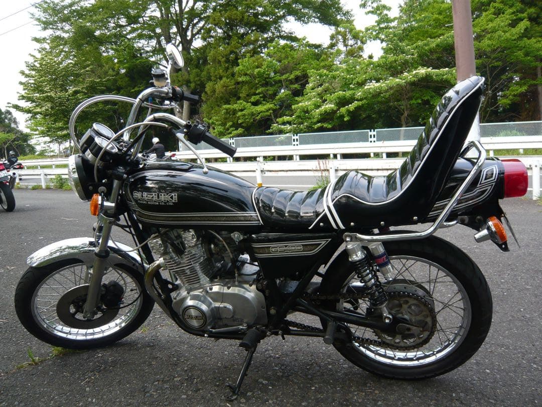 GS400 三段シート　30cm 美品　エナメル　オオカワシート