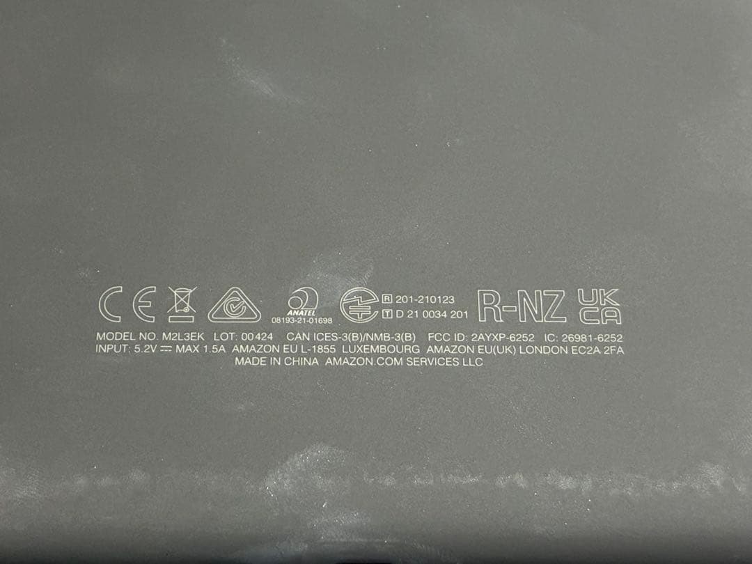 D*P様 Kindle Paperwhite 第11世代 8GB M2L3EK