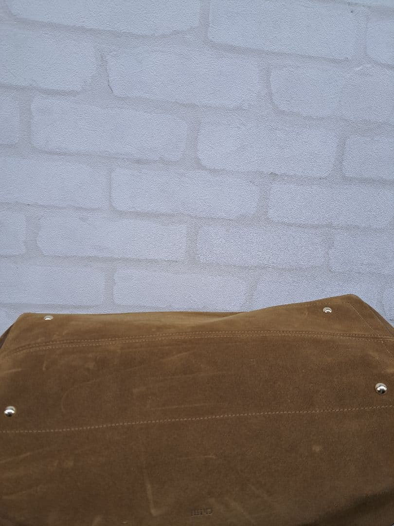rmh Suede Big Boston スエード ボストンバッグ