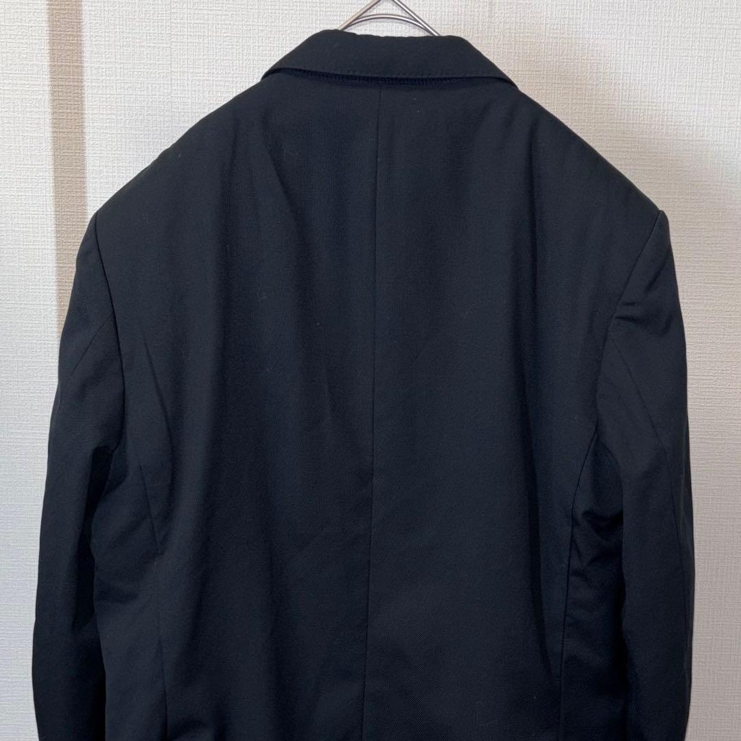 Burberry London 金ボタン ダブルテーラードジャケット 黒ブレザー
