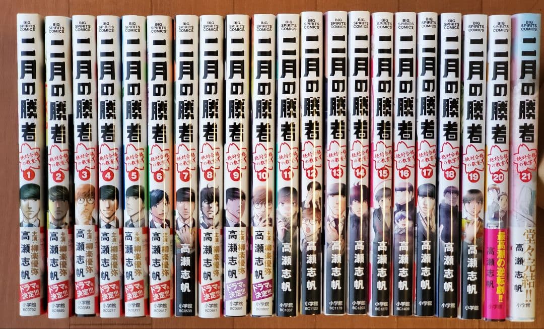【全巻セット】二月の勝者　1～21巻