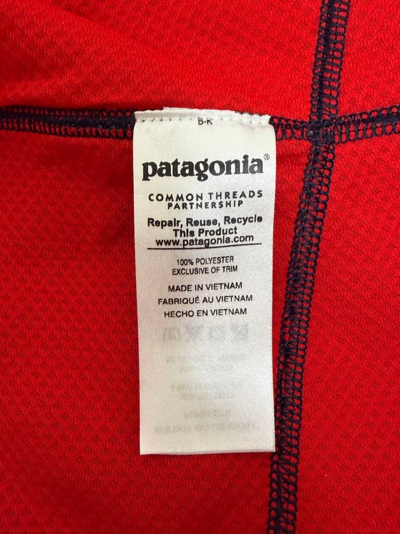 patagonia フリース レトロX ベスト L ネイビー/レッド