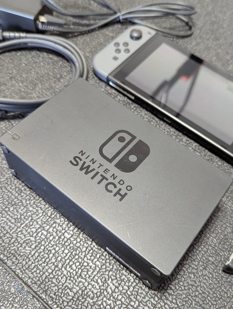 Nintendo Switch 本体 グレー バッテリー強化型モデル