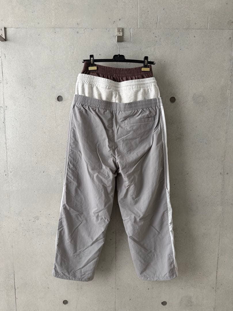 パンツ Protocol Index 3LAYERED TRACK PANTS /GRY