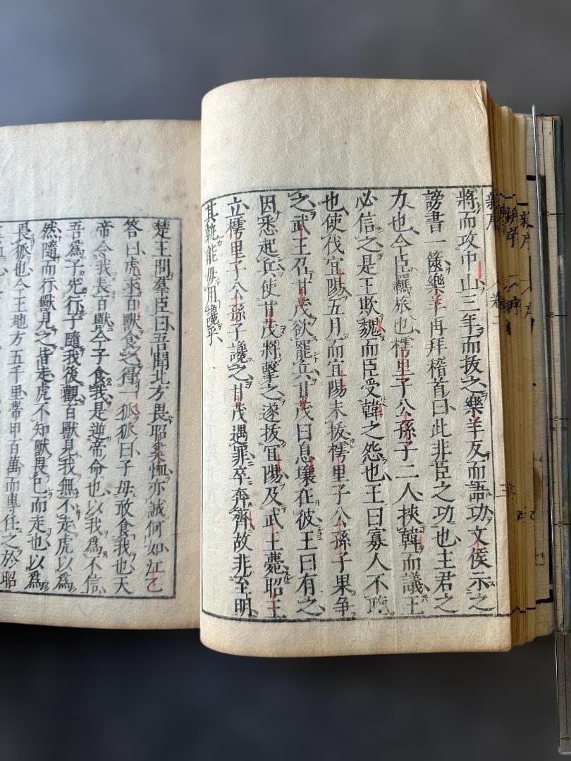 劉向新序 2冊 亨保20年 和本 古書 古文書