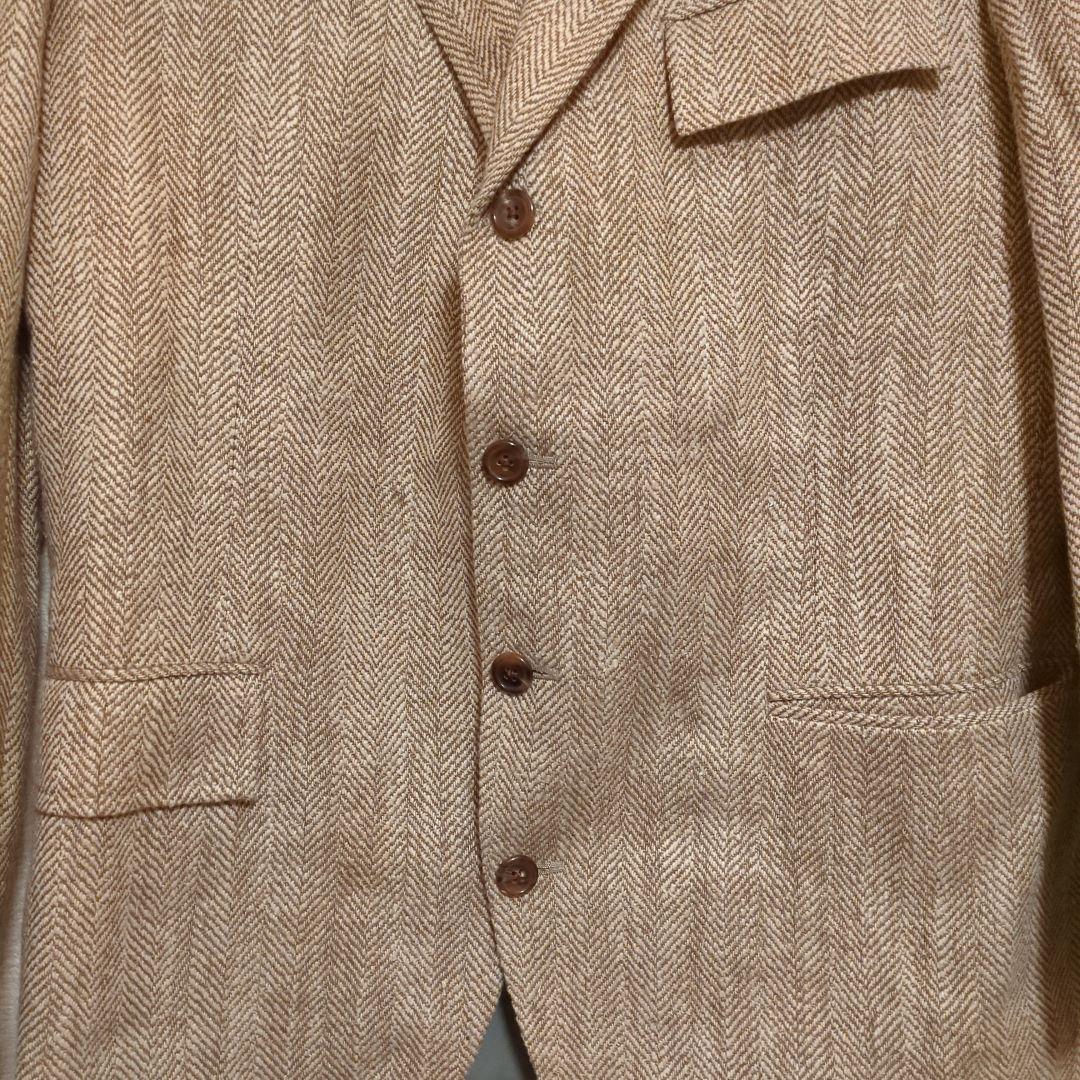 90s POLO RALPH LAUREN ヘリンボーン テーラードジャケット