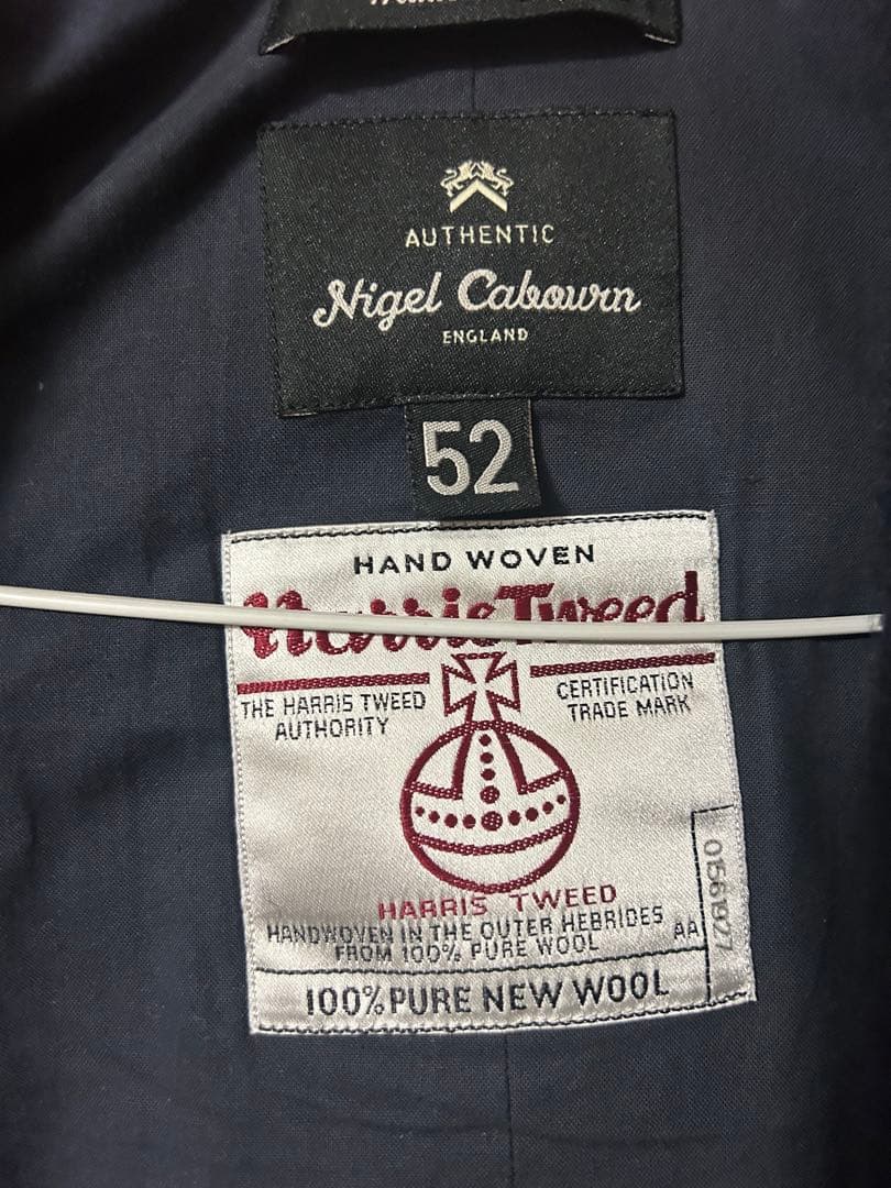 e*d様 【Nigel Cabourn 】【美品】ハリスツイード　ベスト　サイズ