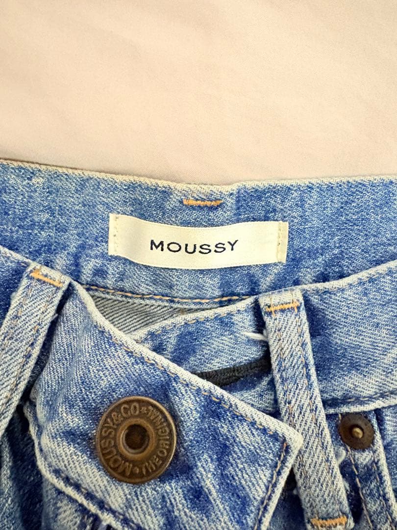 MOUSSY MVS FLARE フレア ブーツカットデニム24