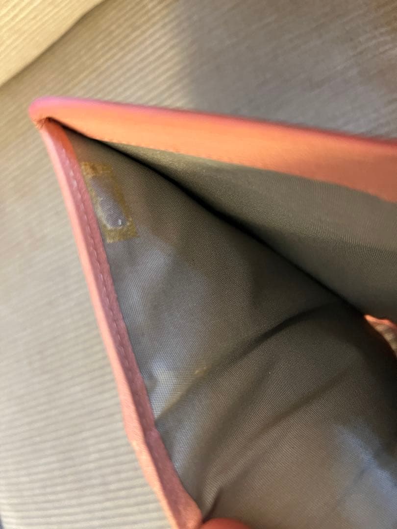 正規品　シャネル　財布　ピンク　カメリア
