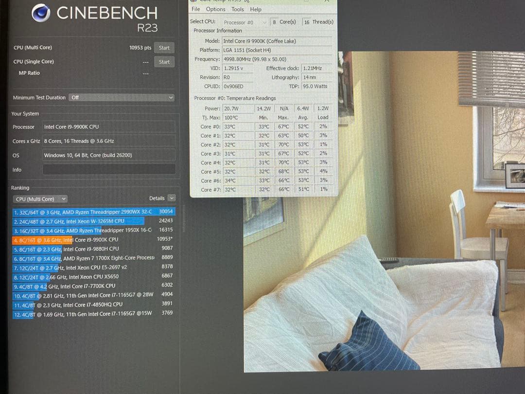 i9-9900K+Z390atx+簡易水冷セット