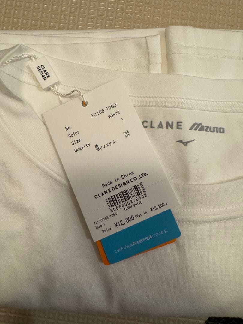 【新品】CLANE×MIZUNO DRY COTTON LOGO T-SHIRT