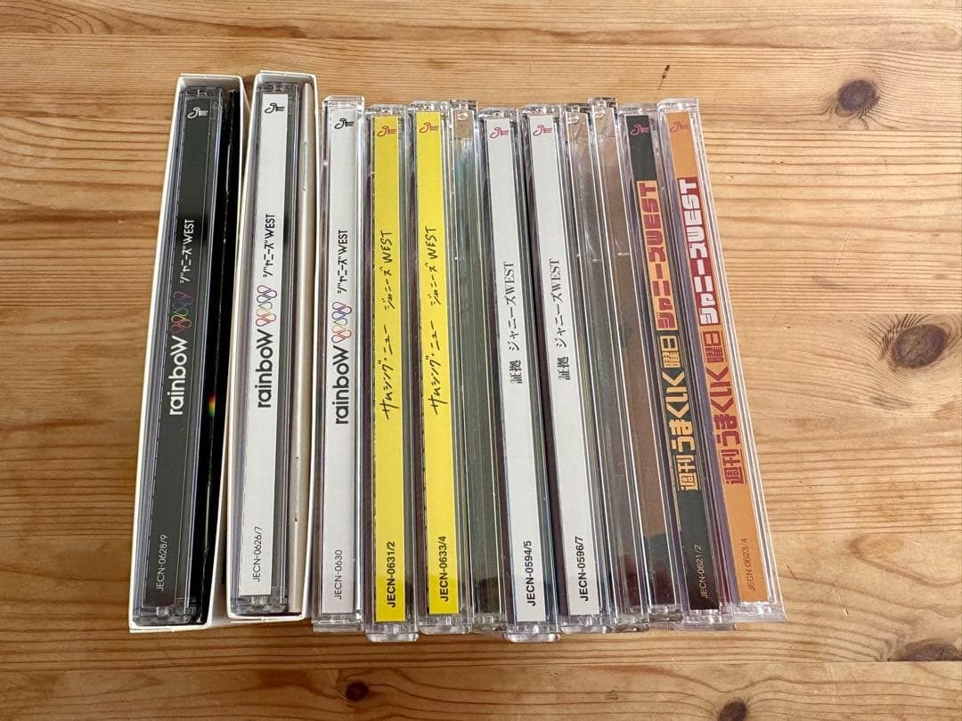 WEST CD.DVDまとめ売り