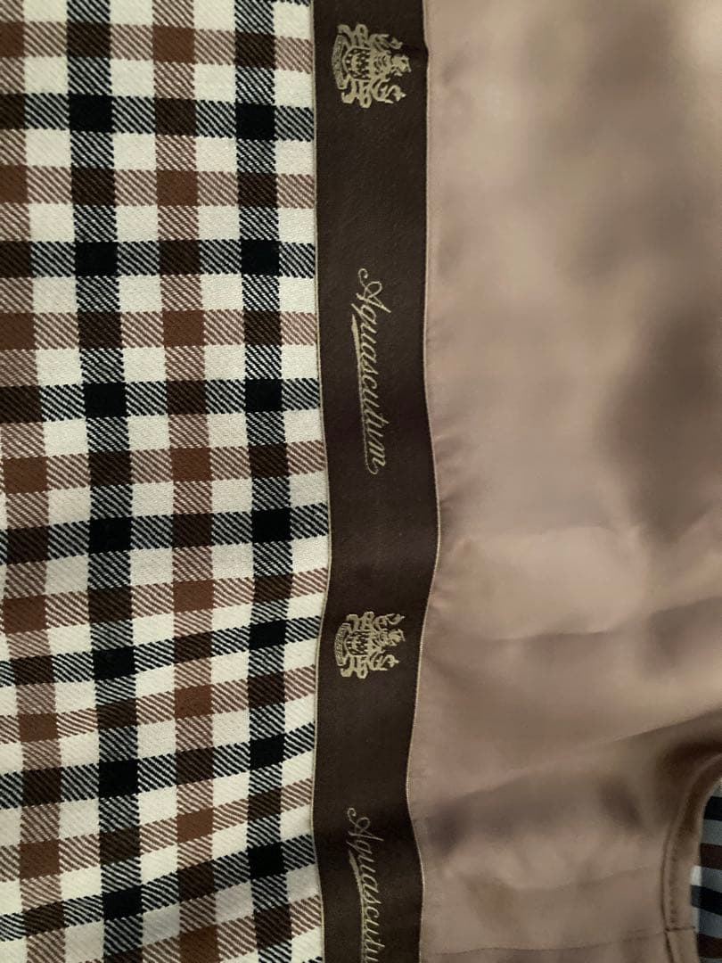 Aquascutum ベージュ ウール　トレンチコート　ロロピアーナ　ライナー