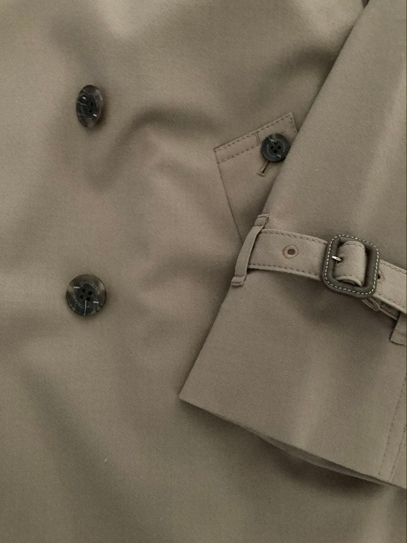 Aquascutum ベージュ ウール　トレンチコート　ロロピアーナ　ライナー