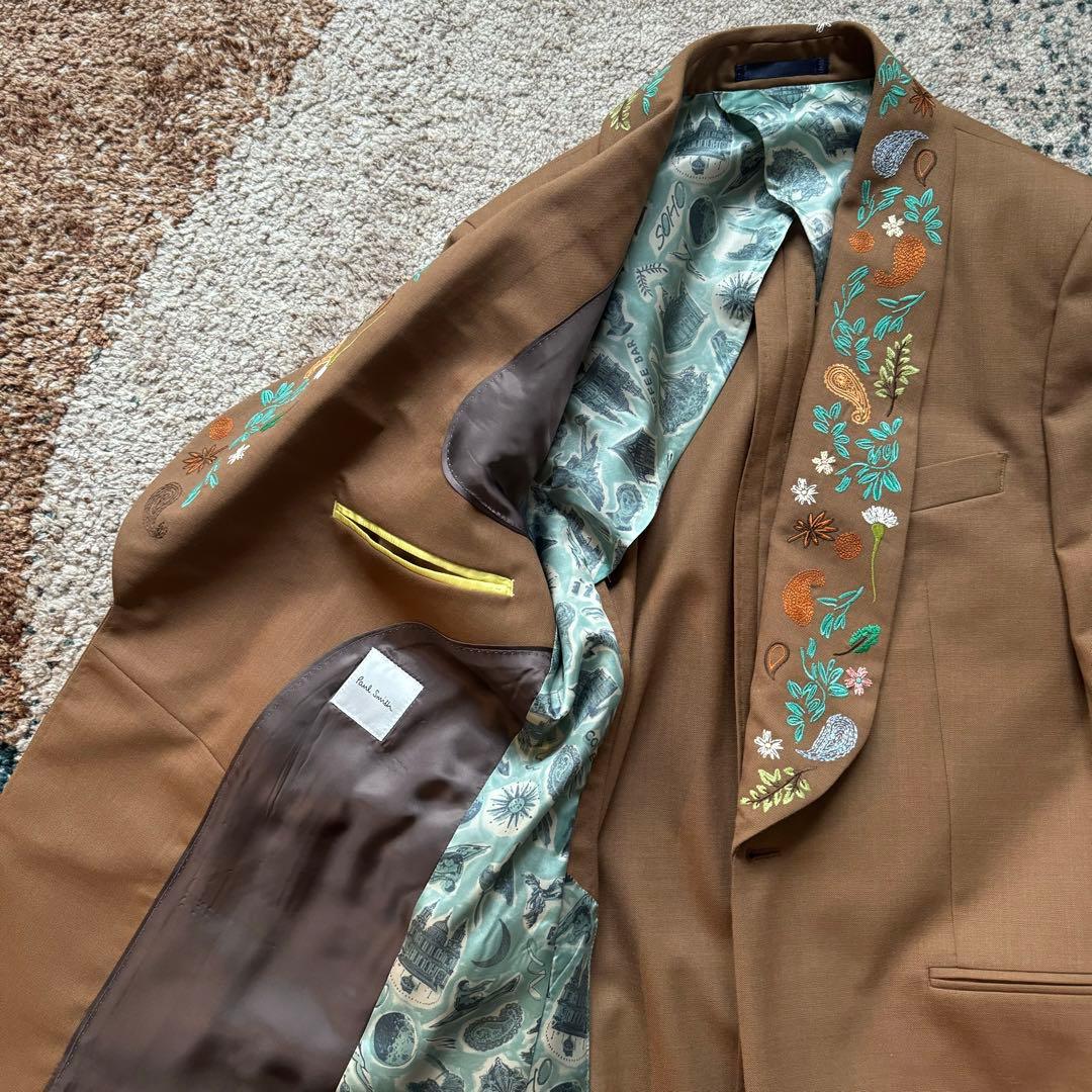 【値下げ】【定価15万】paulsmith25SS 刺繍ジャケット