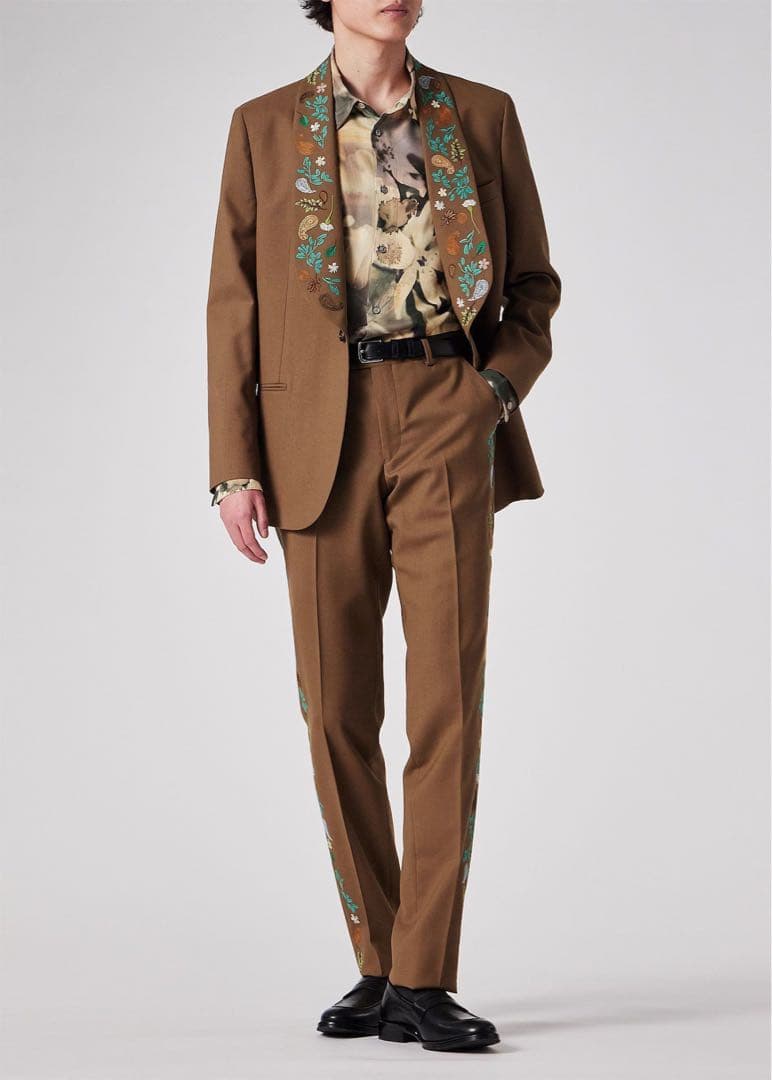 【値下げ】【定価15万】paulsmith25SS 刺繍ジャケット