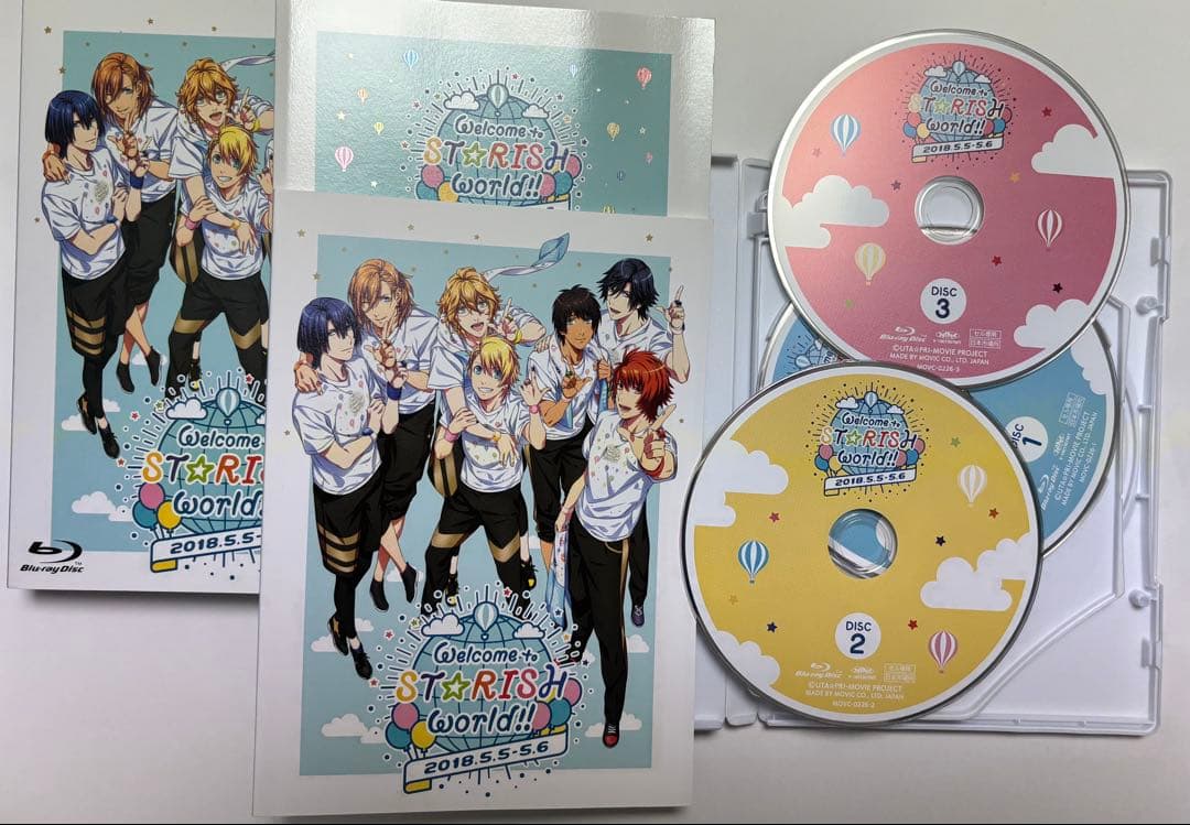 うたプリ　ライブ　プリライ　カルライ　スタトレ　円盤5本まとめ売り
