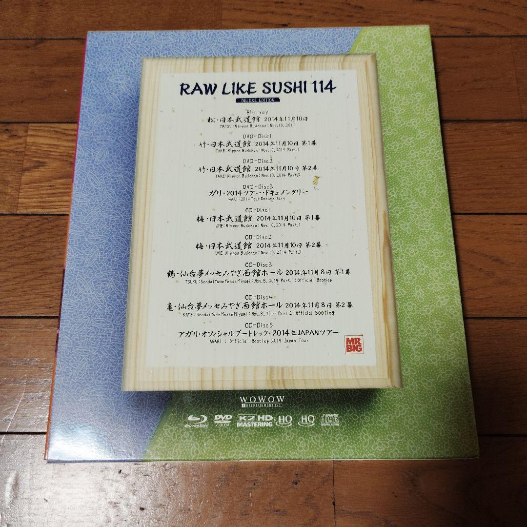 ミュージック MR. BIG RAW LIKE SUSHI 114 Blu-ray