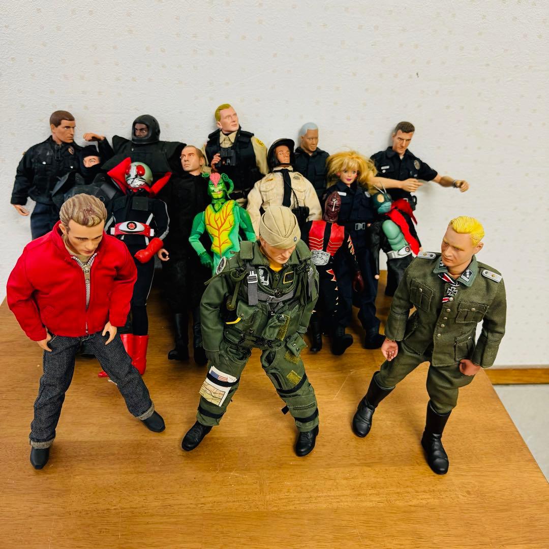 ● 良品 フィギュア SWAT ミリタリー 仮面ライダー セット
