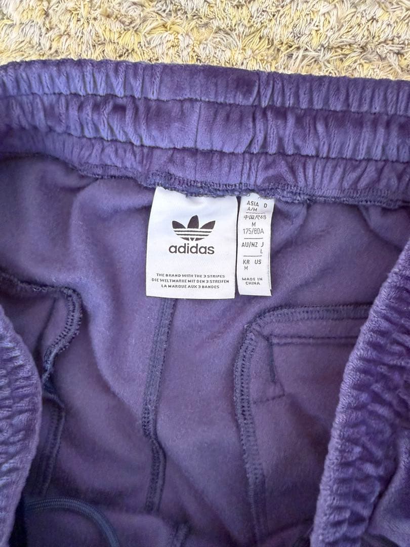 adidas ネイビー スウェットパンツ　L