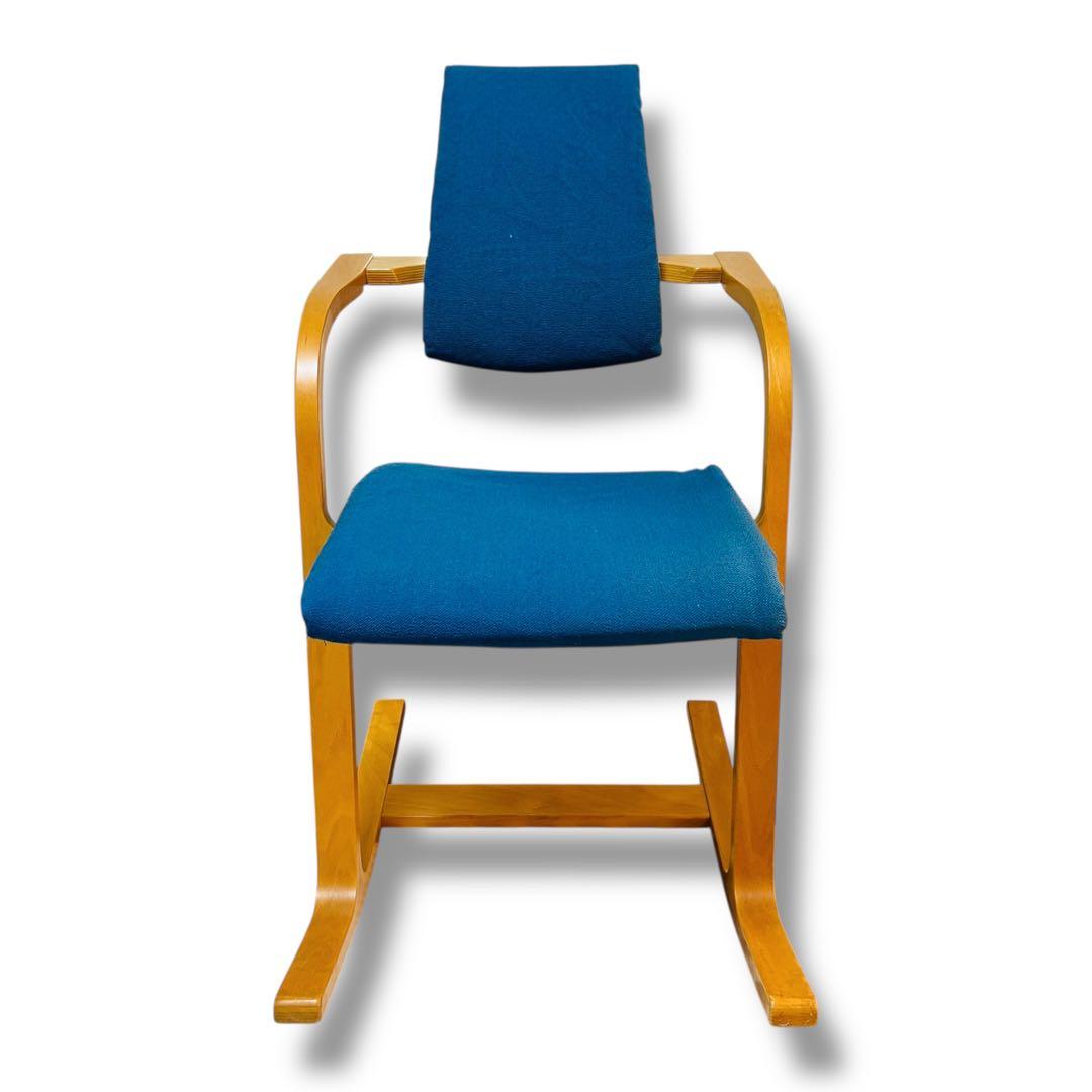 【希少廃盤品】STOKKE VARIER ACTULUM バランスチェア ブルー