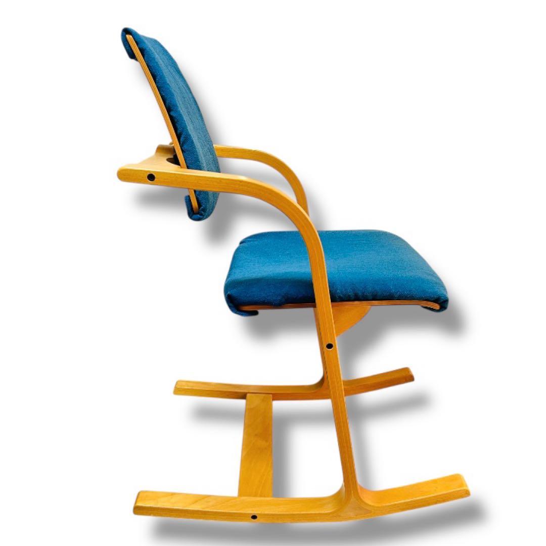 【希少廃盤品】STOKKE VARIER ACTULUM バランスチェア ブルー