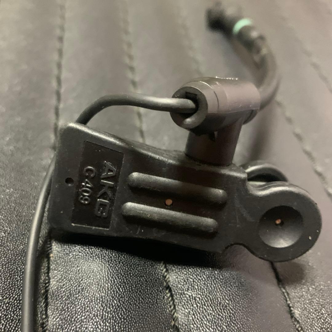 管楽器用マイク　C409とファンタム電源のセット