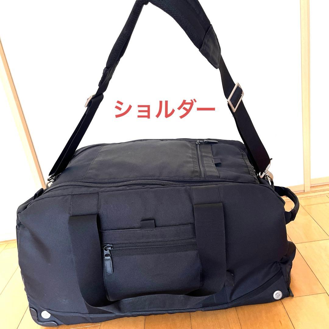 冬の旅行に！【agnès b. VOYAGE】ショルダーボストンキャリー3way