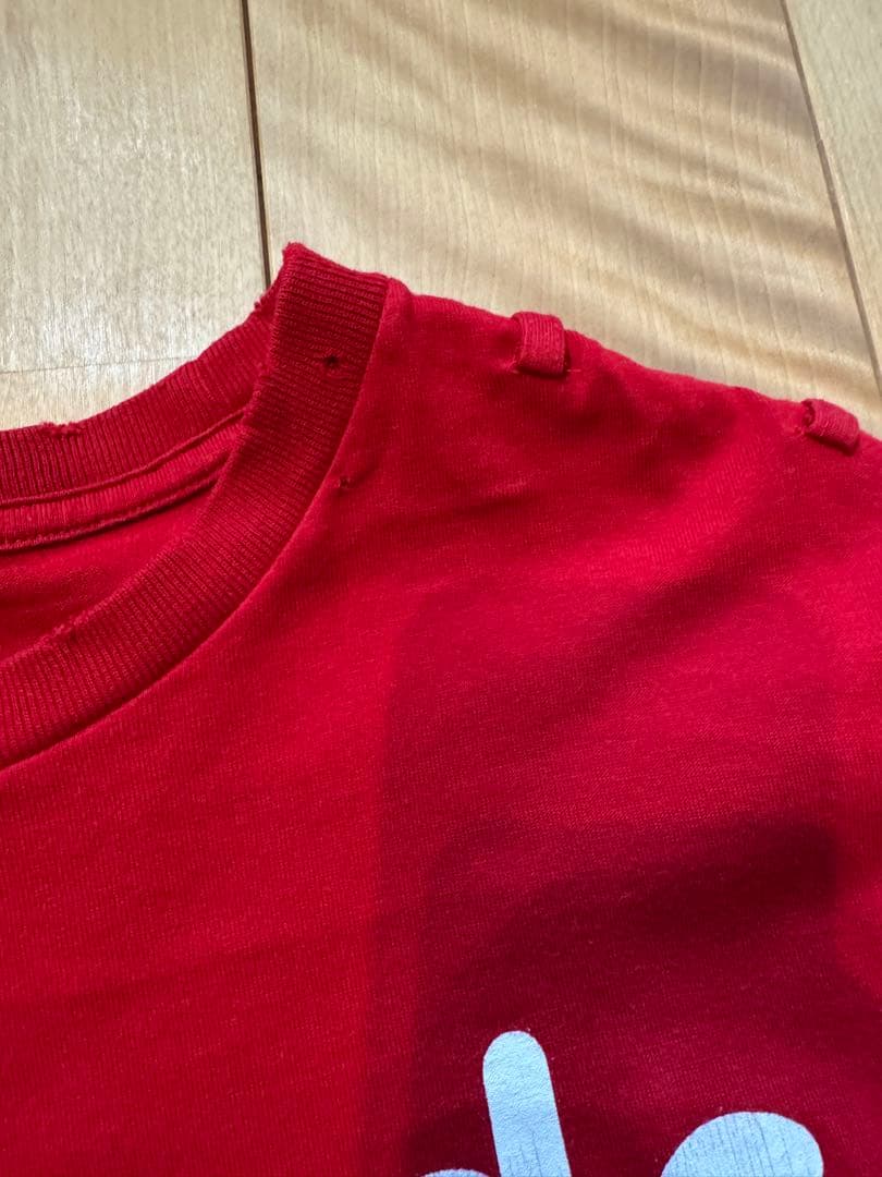 Number (N)ine プリントTシャツ サイズ2 赤