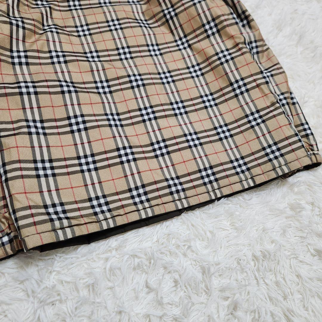 【美品】バーバリーズ リバーシブル ブルゾン ノバチェック × カーキ 40 L