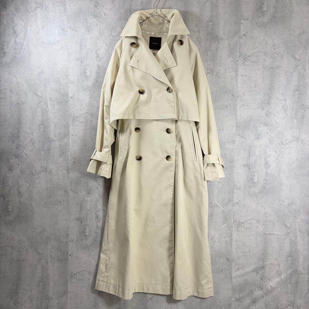 【saaa◎さん専用】anuans 3way ダブルブレストトレンチコート